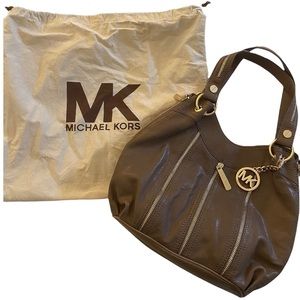 MK Michael Kors brown purse